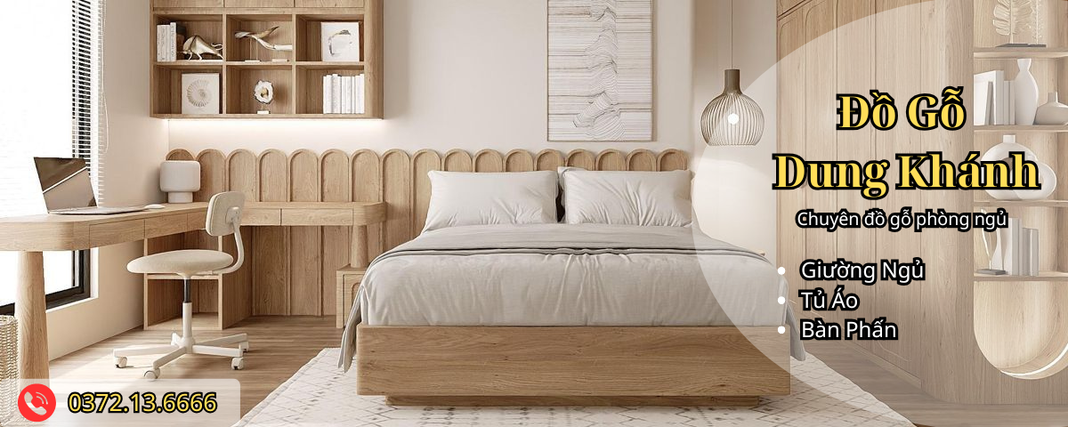 Chuyên sản xuất đồ gỗ phòng ngủ : Giường ngủ, Tủ áo, Bàn phấn